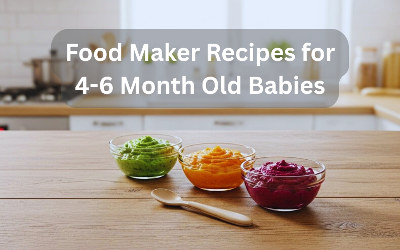 Homemade Baby Food for 4-6 Month Olds: Simple, Safe & Nutritious Recipes