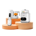Grownsy NutriChef Baby Food Maker + 4-in-1 Feeding Bottle Washer Pro + 10-in-1 Fast Baby Bottle Warmer