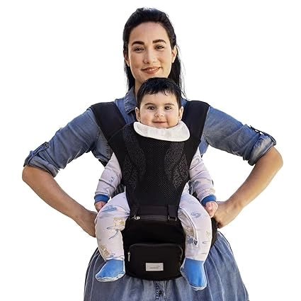 Breathable Baby Hip Carrier for 7β50 lb