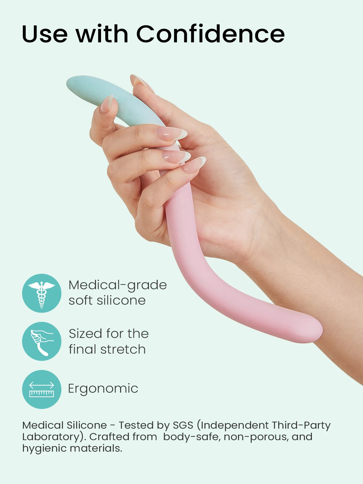 Perineal Massage & Pelvic Floor Wand for Labor & Postpartum Recovery