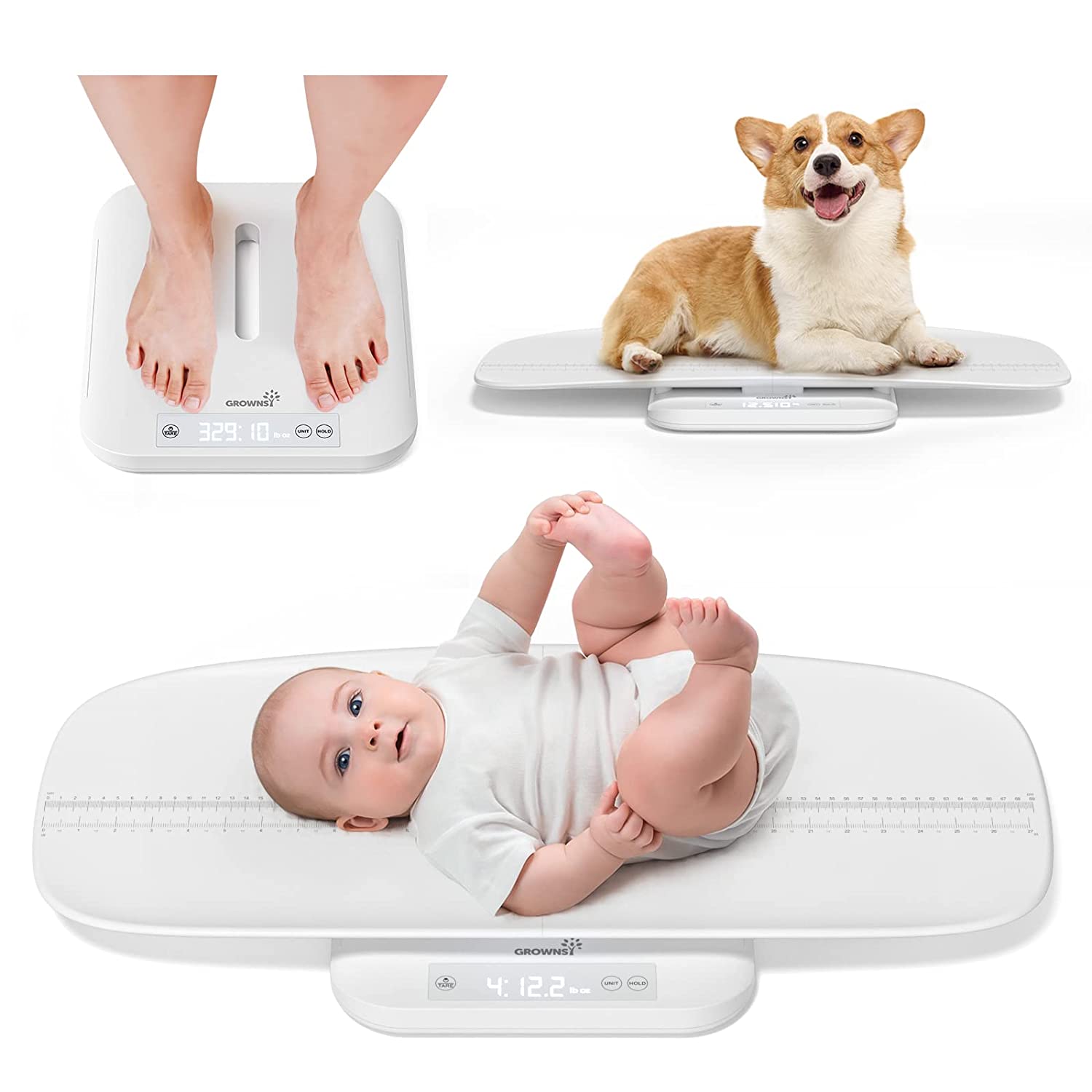 GROWNSY Baby Scale Multifunctional Baby Weight Scale grownsy-baby-scale-multifunctional-baby-weight-scale