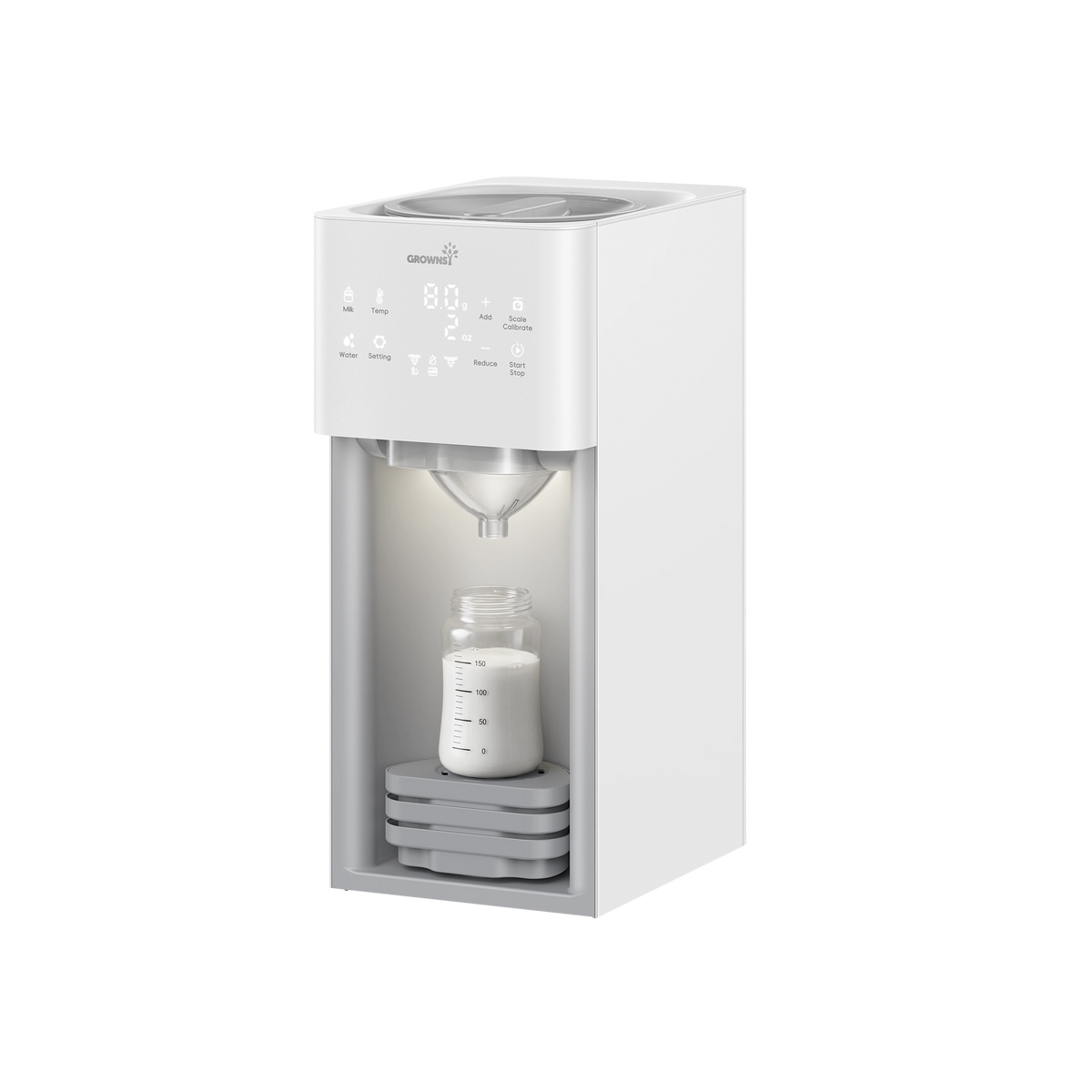 Automatic Baby Formula Dispenser with powder container