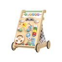 3-in-1 Wooden Baby Walker with wheels
