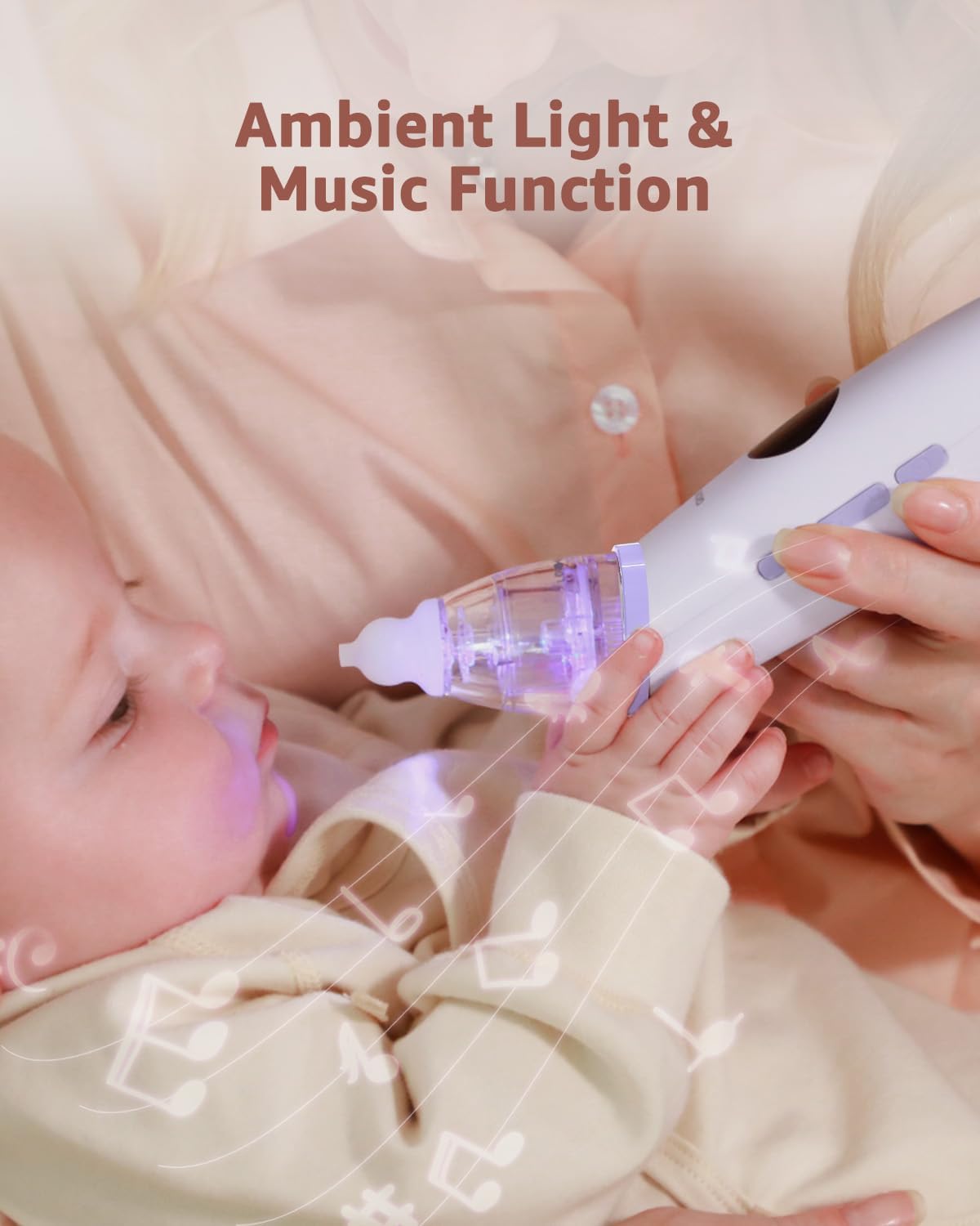 Suction for Infant Nose with 3 Suction Modes