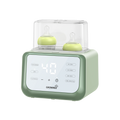 Green 8-in-1 Baby Bottle Warmer For Newborn with Dual Bottle Capacity