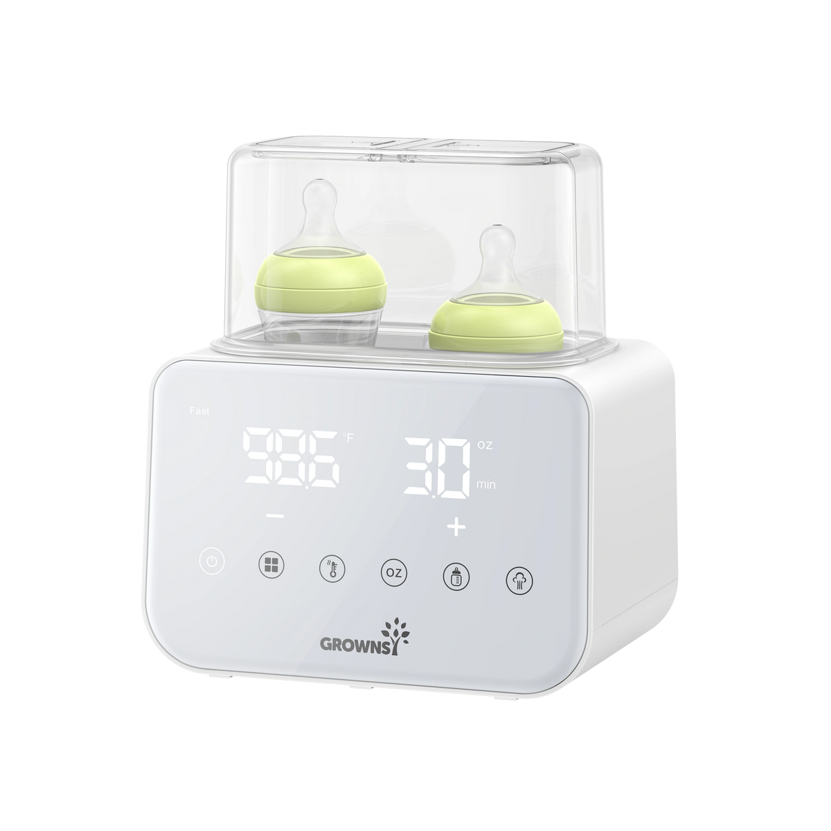10-in-1 Dual Bottle Warmers with Precise Temperature Control