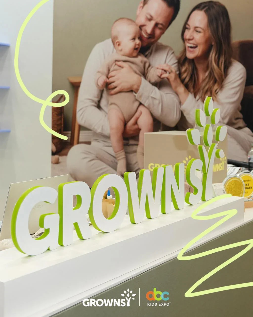 GROWNSY showcase at ABC Kids Expo 2026