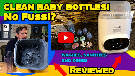 Grownsy Baby Bottle Washer Review: Does It Replace Hand Washing?