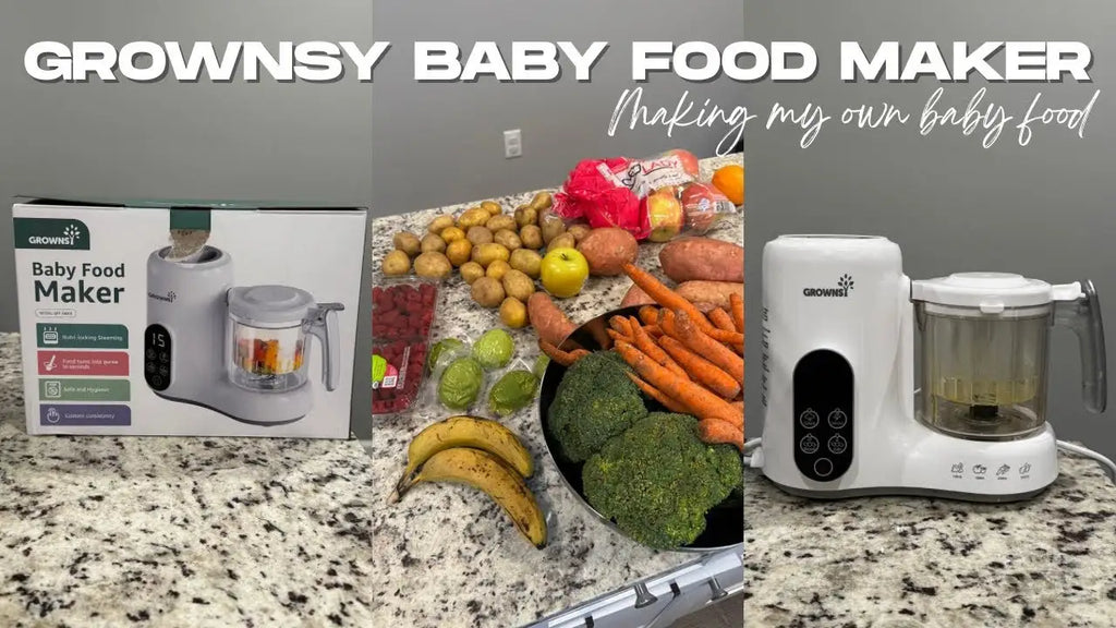 The Best Grownsy Baby Food Maker Review: How to Make Healthy Homemade Baby Food Easily