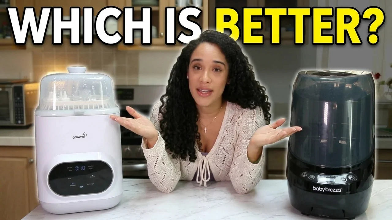 Honest review about Grownsy vs Baby Brezza