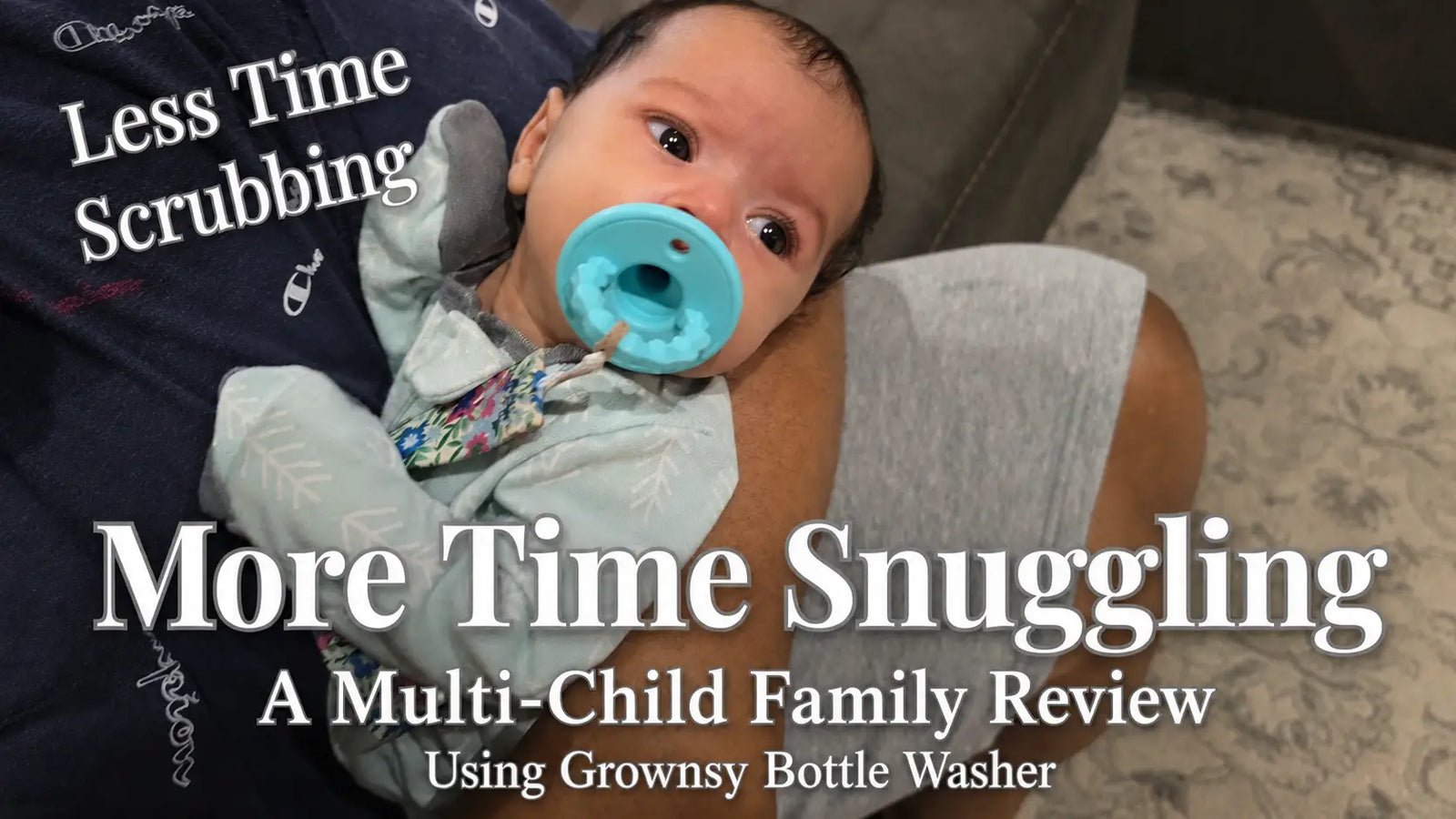  A Multi-Child Family Review using grownsy bottle washer