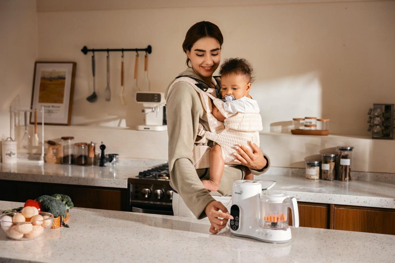 Make Baby's foods with the baby food maker