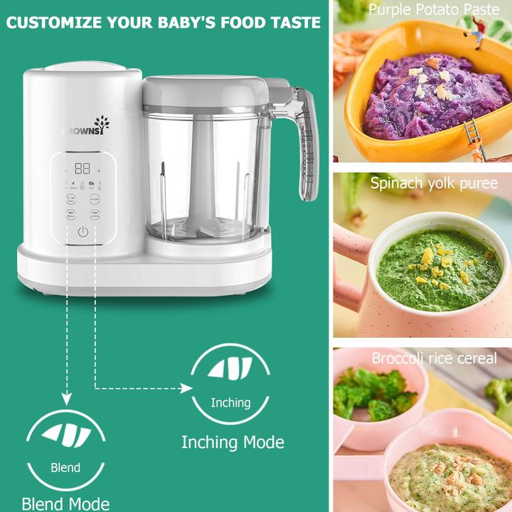 The baby food machine of the well-known baby product brand Grownsy