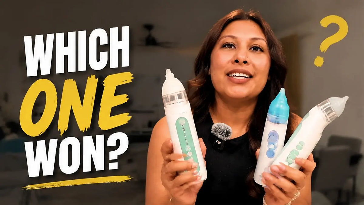 Best Baby Nasal Aspirator: Grownsy 3-in-1 vs. Frida Baby vs. Momcozy Comparison