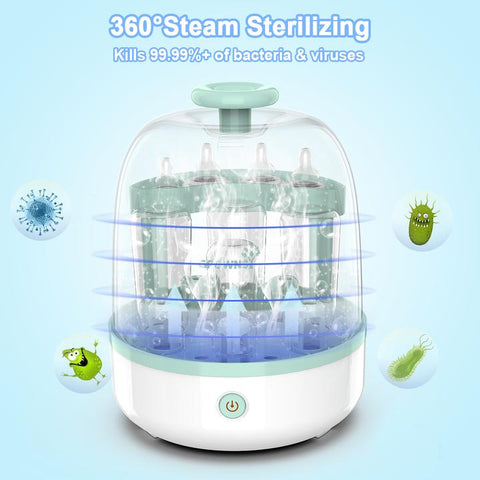Several methods for sterilizing newborn baby bottles