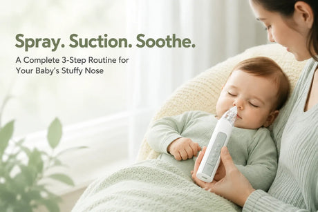 Saline Spray vs Nasal Aspirator