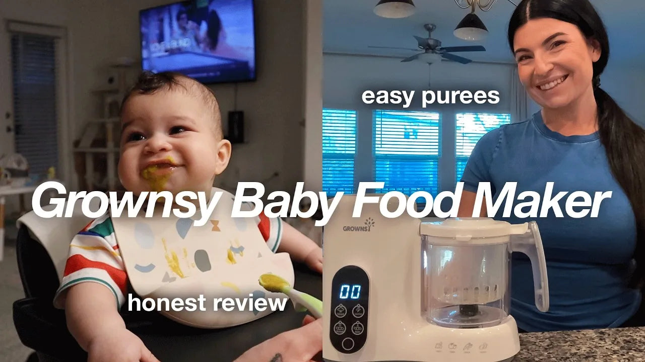 Grownsy Baby Food Maker Review