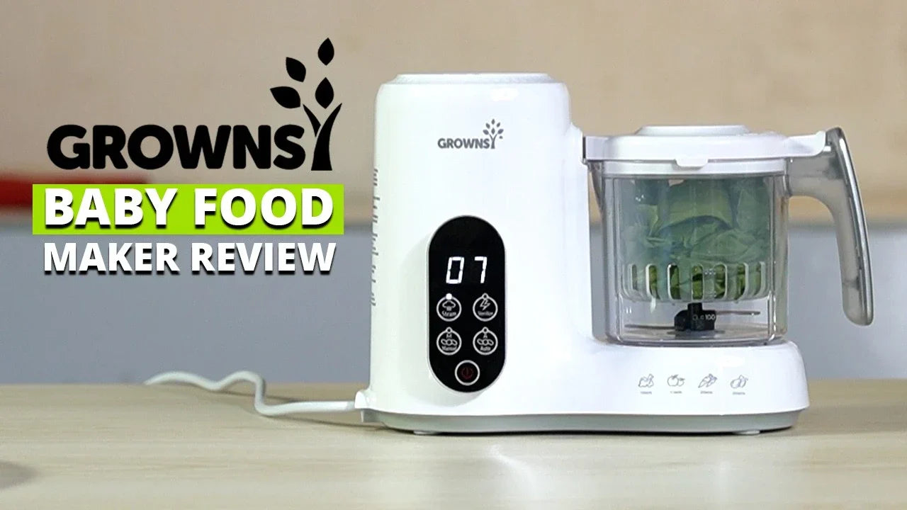 Grownsy Baby Food Maker Review