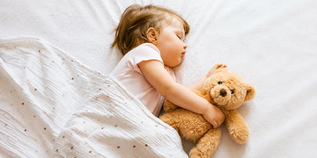 3-month-old baby sleeping