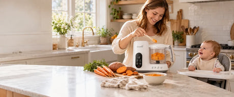 [homemade-baby-food-maker-banner.webp](C:/Users/hmin0/Documents/Codex/2026-10-19/2-banner/outputs/homemade-baby-food-maker-banner.webp)	Mother preparing vegetable puree in a baby food maker while her baby watches from a high chair.
