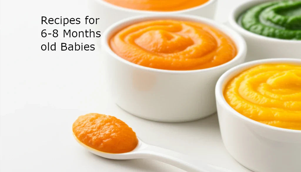 Homemade Baby Food for 6–8 Months