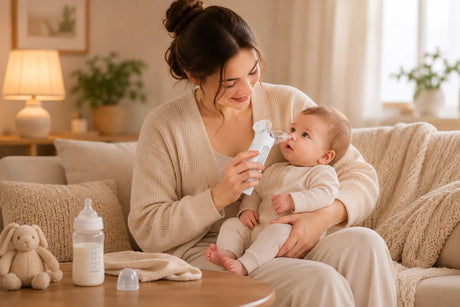 Why a Stuffy Nose Can Make Feeding Harder for Babies