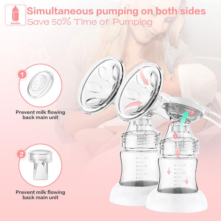 Does water in the breast pump affect storage?