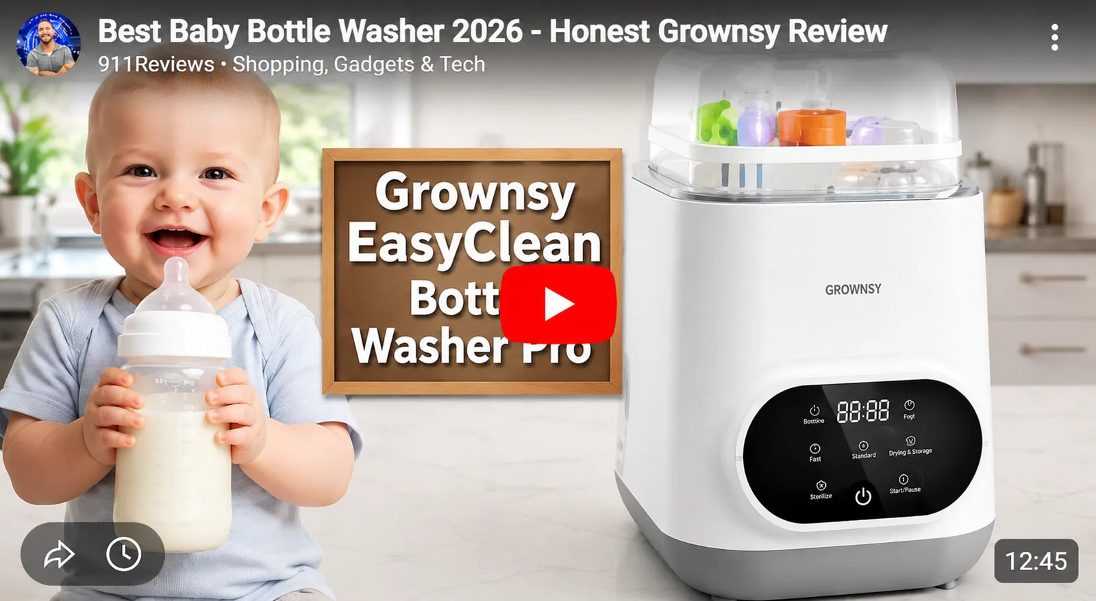 Honest Grownsy Bottle Washer Comparison Review