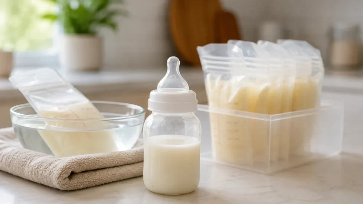 Safe Warming and Storage of Breast Milk