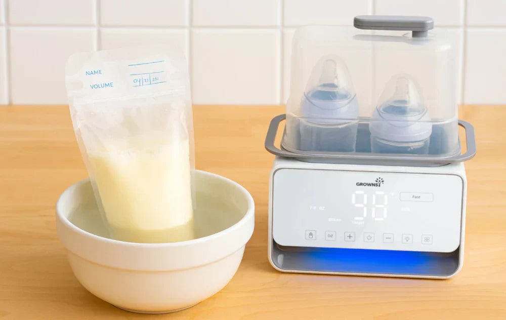 How to Store, Freeze, Thaw, and Warm Breast Milk
