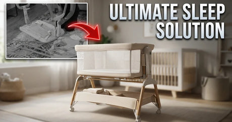 Grownsy 5-in-1 Bedside Bassinet Review