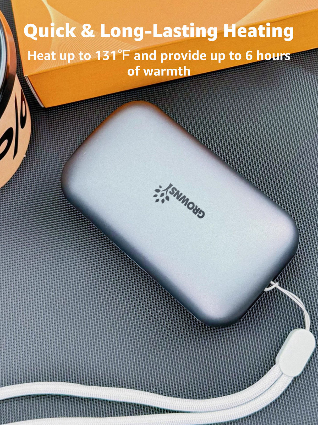 GROWNSY Electric Pocket Warmers for Warming Hands