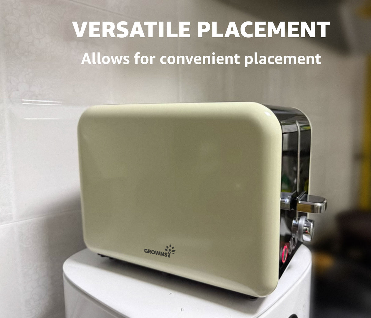 GROWNSY Automatic Bread Maker Machine for Home Baking