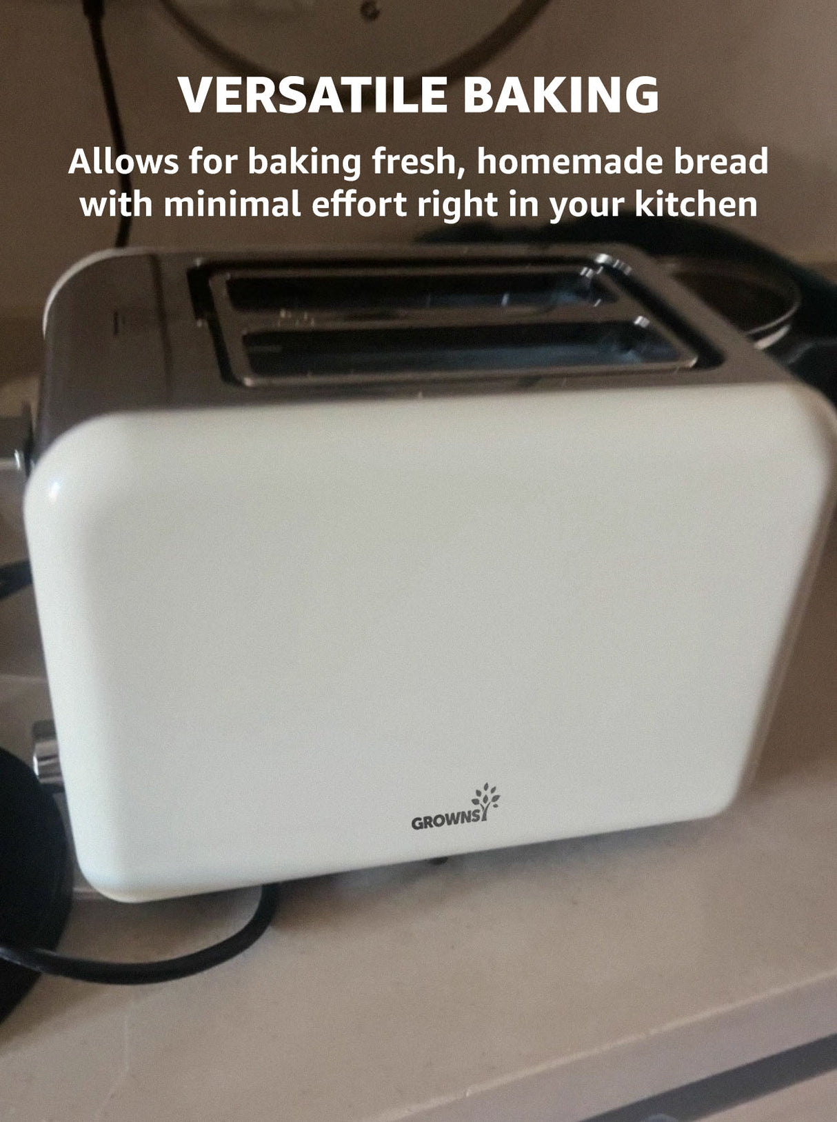 GROWNSY Automatic Bread Maker Machine for Home Baking
