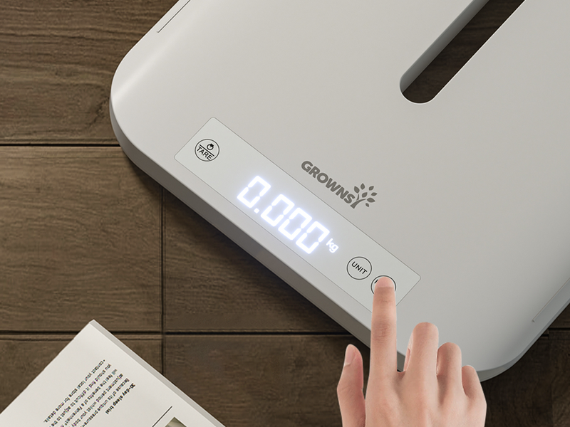 Multifunctional Baby Scale - 400lb Capacity Weight Scale For Infants, Pets & Adults With Height Measurement