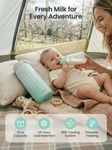 Grownsy 22oz Portable Breast Milk Cooler