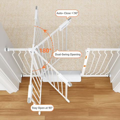 GROWNSY Baby Gate for Stairs