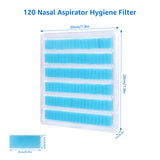 GROWNSY Premium Nasal Aspirator Hygiene Filters 120 PCS