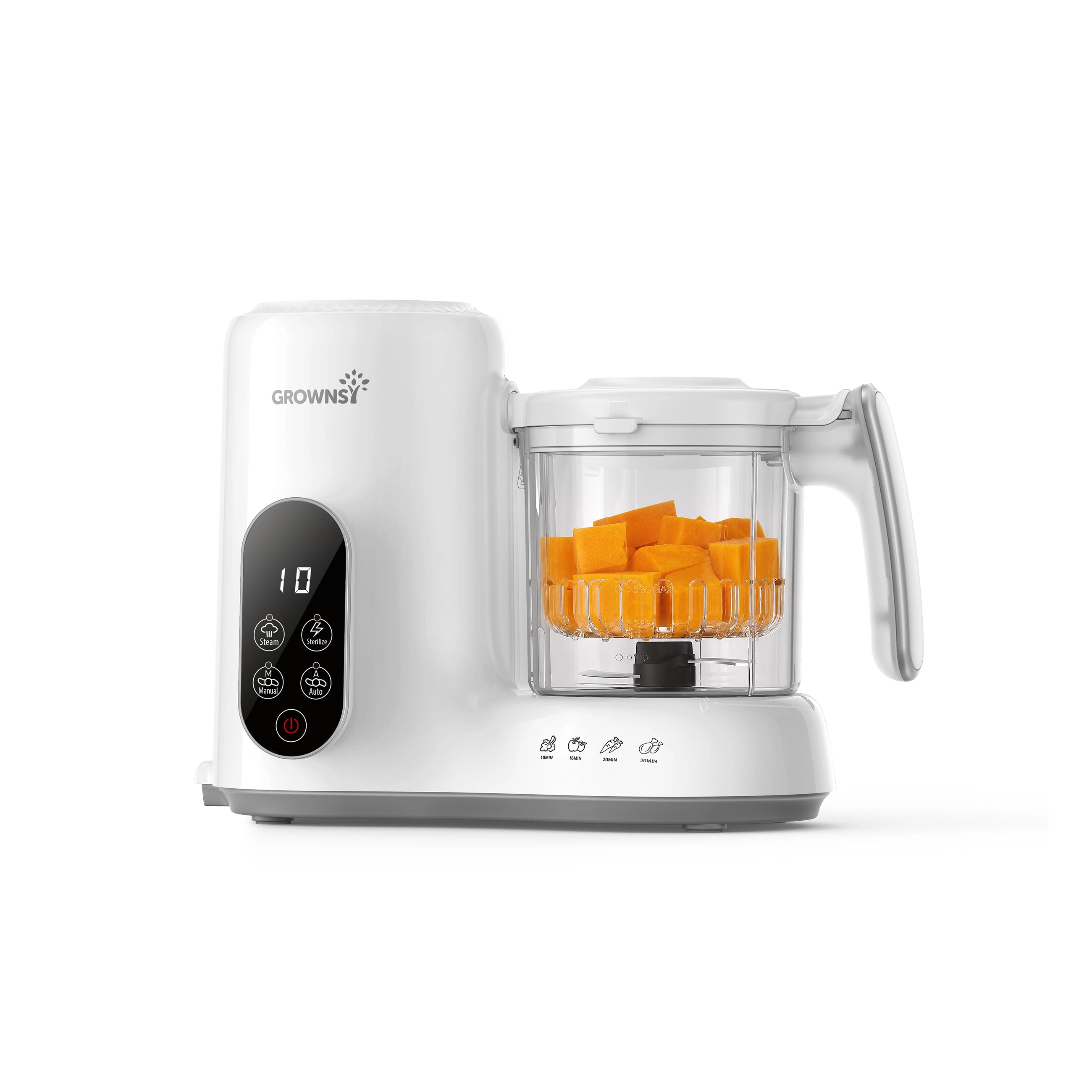 Grownsy NutriChef Baby Food Maker with Steam Basket