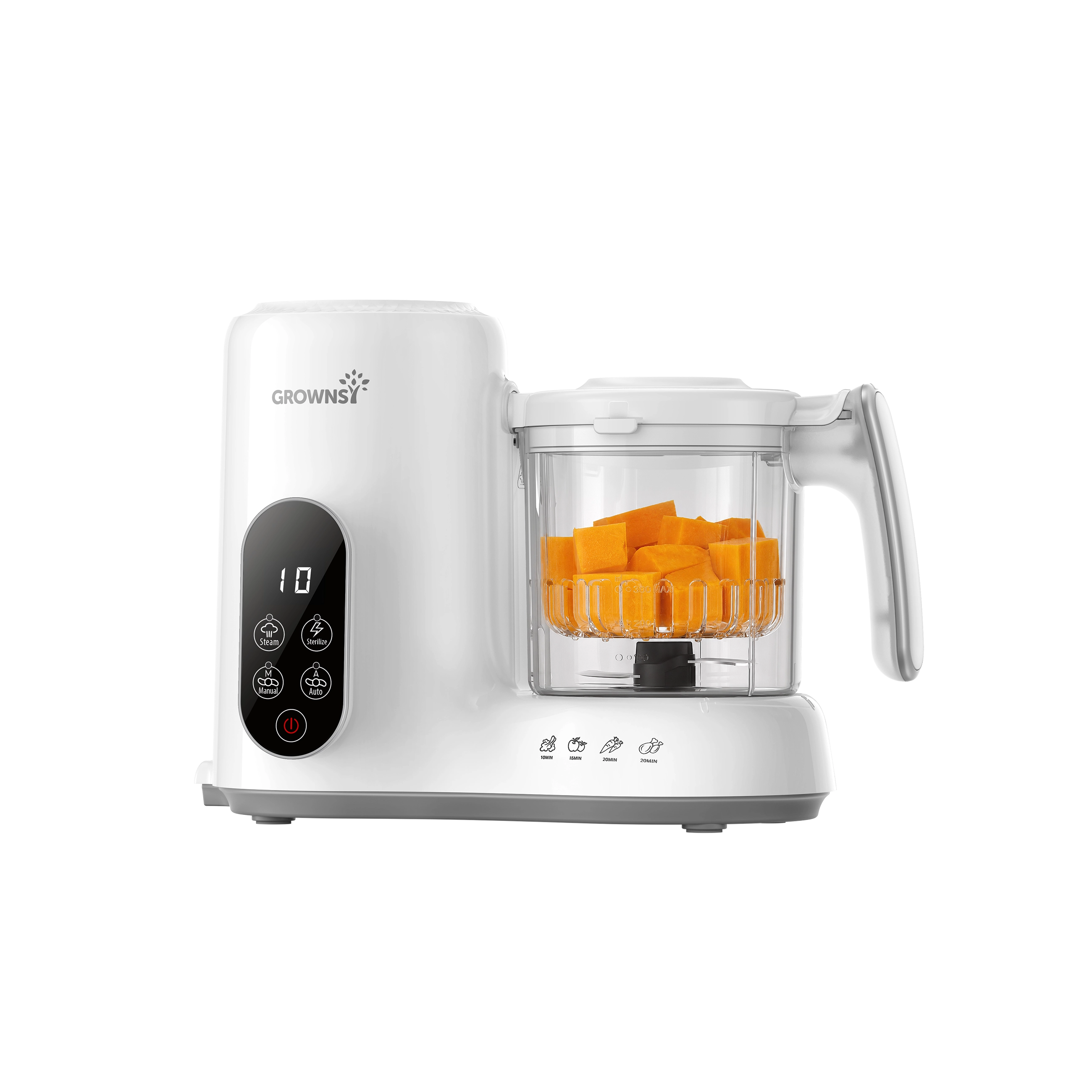 Grownsy NutriChef Baby Food Maker with Steam Basket
