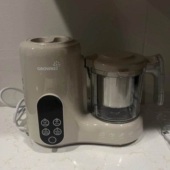Infant Food Blender with Stainless Steel Steam Basket
