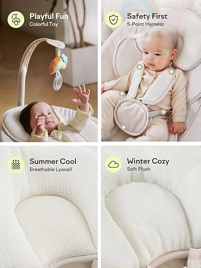 Baby Swing Chair & Rocker for Infants