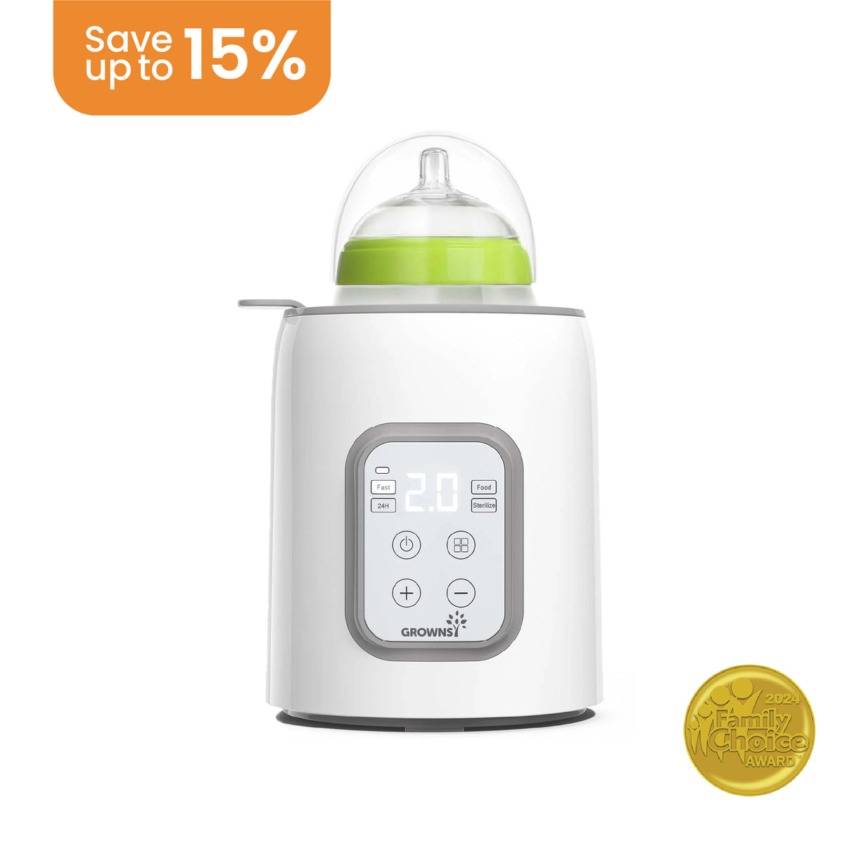 Parent's Choice Bottle Warmer with Timer