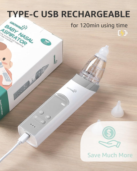 GROWNSY Baby Electric Nasal Aspirator