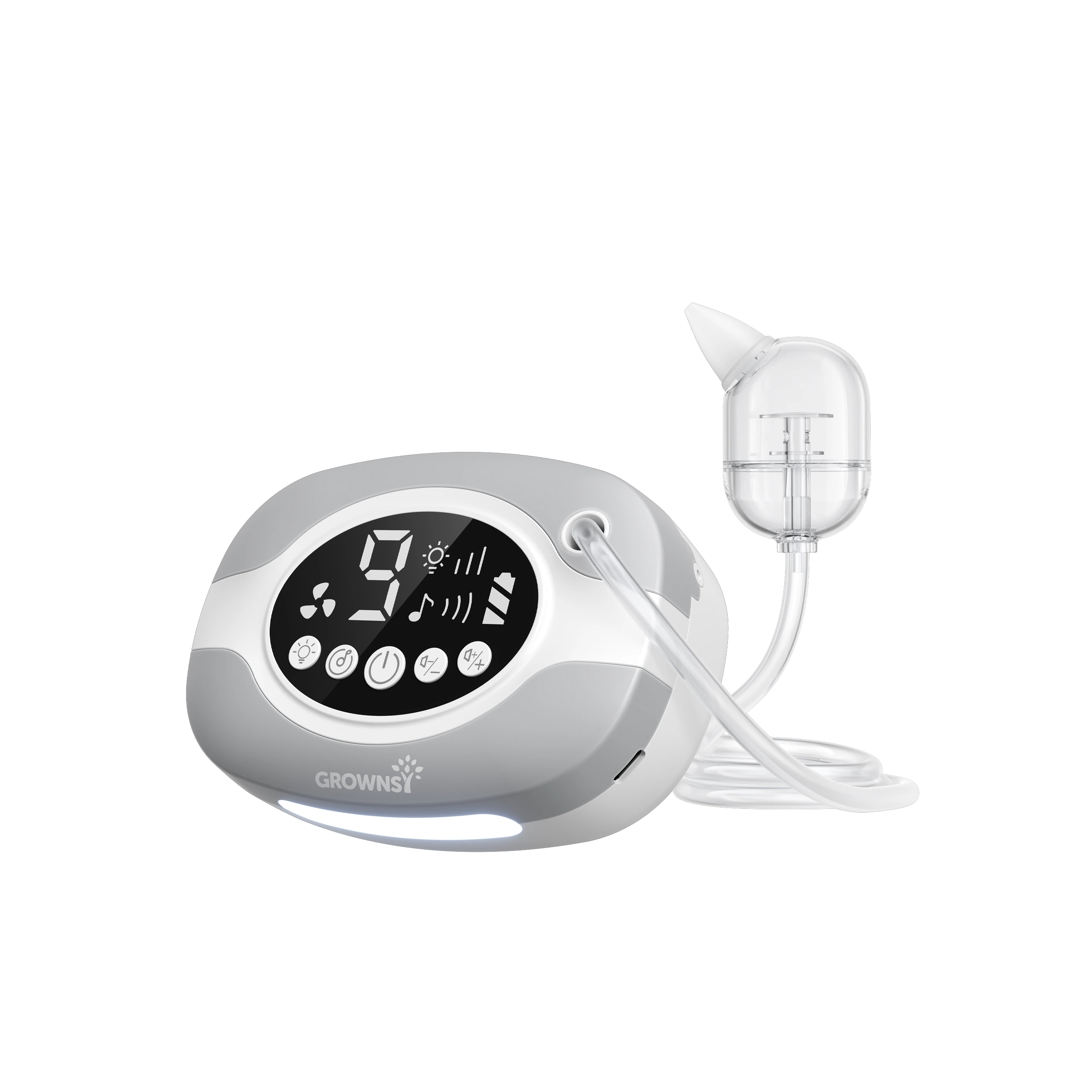 Gentle Nasal Aspirator on Newborn with Soft Tips