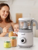 One-Button Baby Food Maker, BPA Free, Self-Cleaning