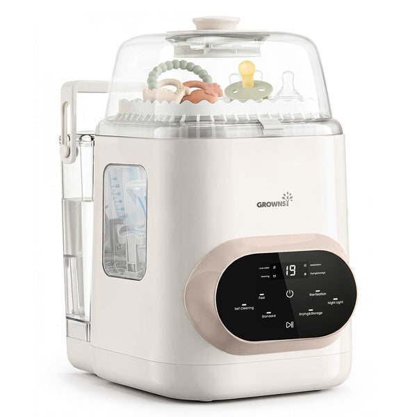 EaseClean Pro Bottle Washer and Sterilizer: Wash, Dry & Store