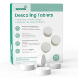 GROWNSY Descaling Tablets, 24 count, removes mineral deposits and extends bottle washer life.