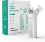 Grownsy SniffEase Spa 3 in 1  Spray, Suction and Micro-Mist Nasal Aspirator