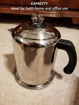 GROWNSY Electric Coffee Percolator, Automatic Brewing